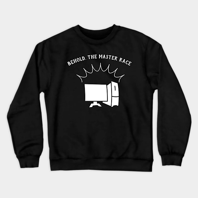 PC Master race Crewneck Sweatshirt by Six Gatsby